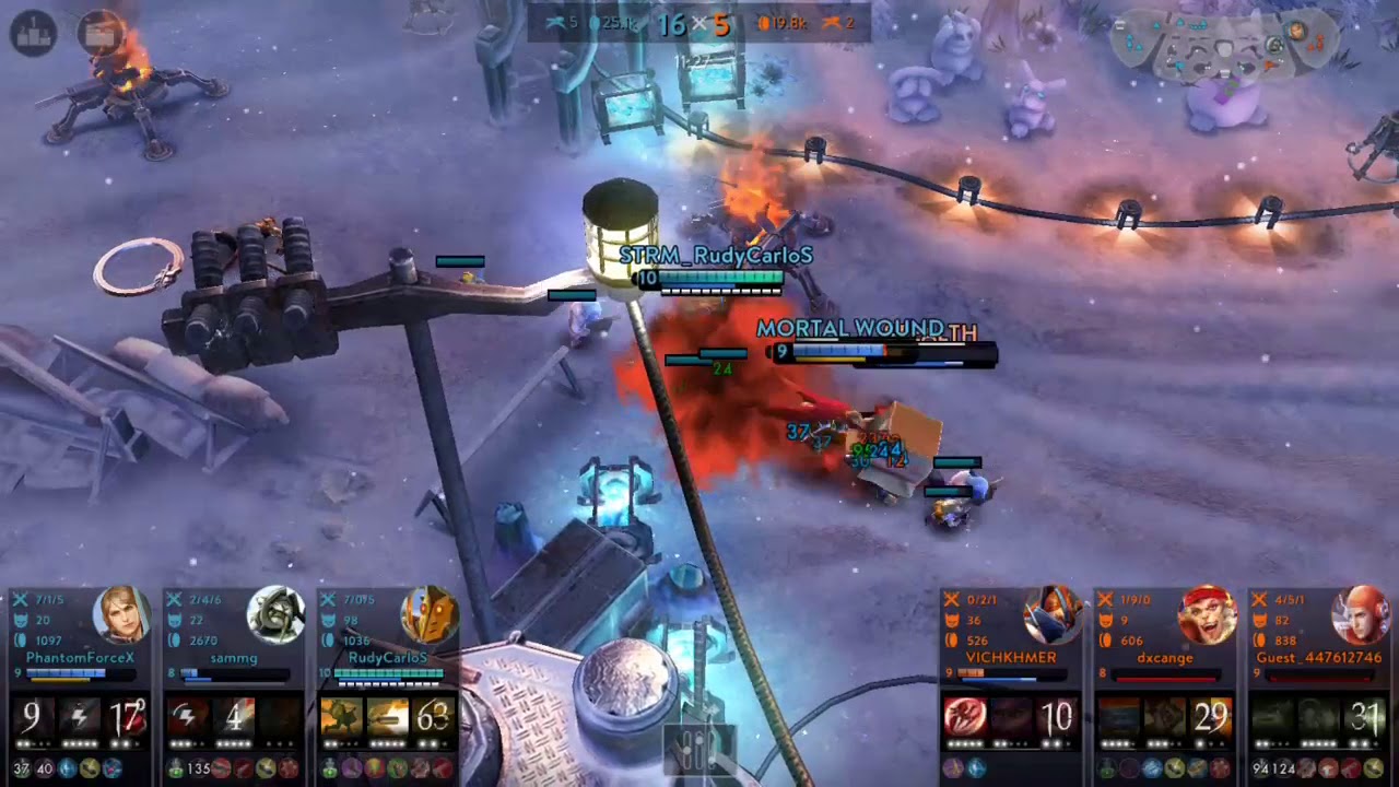 SAWborg really powerful in VAINGLORY