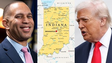 JUST IN: Hakeem Jeffries Reacts To Indiana Rejecting New Redistricting Map