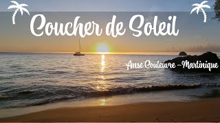 Sunset on Sea Martinique