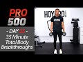 35 Minute Full Body Home Fat Loss Drills HIIT Workout (No Equipment) - PRO 500 Day 22