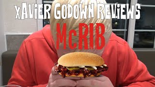 Xavier Godown Reviews: McRib