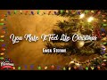 Gwen Stefani - You Make It Feel Like Christmas ( Lyrics )