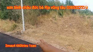 Bán đất nền bà Rịa vũng tàu - 660trieu 1sao mặt tiền đường nhựa không phải rẻ hơn diện tích 2mau4