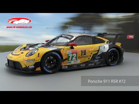 ck-modelcars-video: Porsche 911 RSR #72 24h LeMans 2021 HubAuto