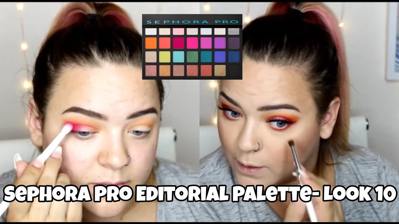 SEPHORA PRO EDITORIAL PALETTE The Final Look YouTube