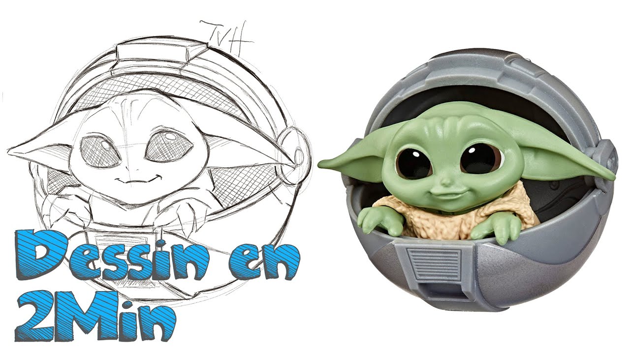 Dessin En 2 Min Bebe Yoda The Mandalorian Youtube