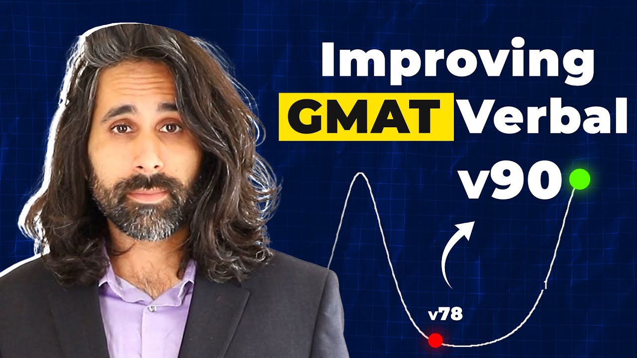 How to Improve GMAT Verbal Score from V78 to V90 - YouTube