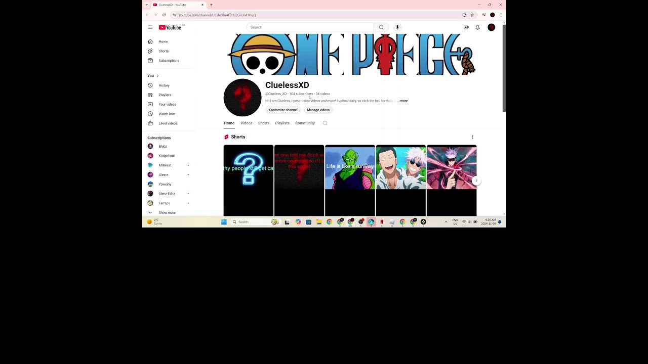TYSM GUYS 100subs Tysm