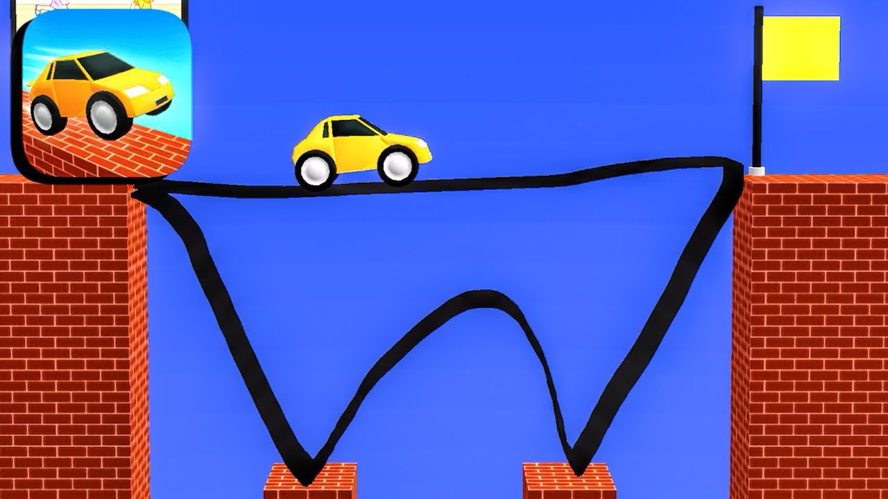 Draw a Bridge! Bridge Maker Car Rush 3D - Drawing Line Building Bridge -  Perfect Bridge Build Draw Puzzle Game::Appstore for Android