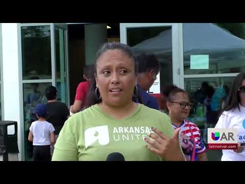 Evento Back to School de Univision Arkansas junto con Arkansas United