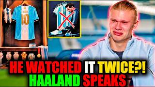 HAALAND BREAKS SILENCE ON MESSI’S FINAL ARGENTINA GAME — WHAT HE SAID LEFT FANS STUNNED