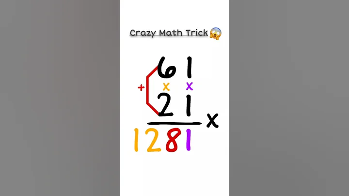 This Math Trick Will Blow Your Mind! 😱✨ #MathTricks #BrainHack