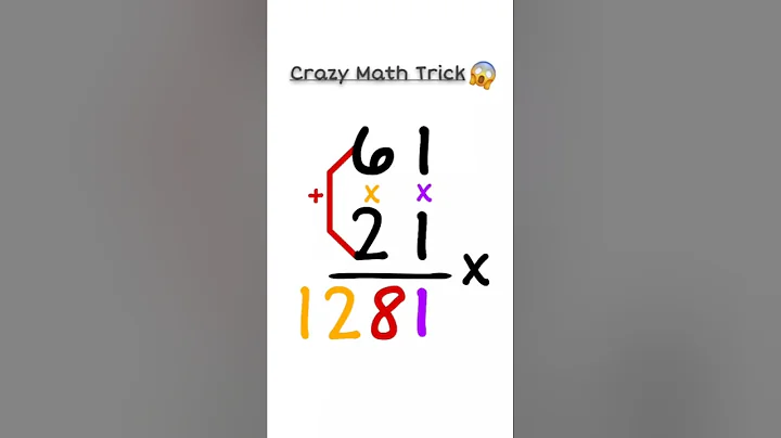 This Math Trick Will Blow Your Mind! 😱✨ #MathTricks #BrainHack