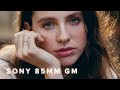 Sony 85mm f1.4 GM Golden Hour Portrait Photoshoot Behind the Scenes