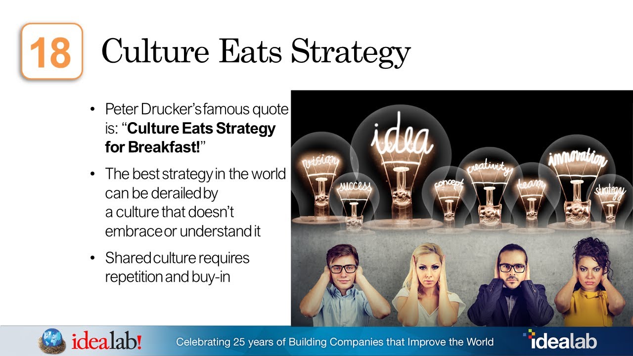Culture (Bill Gross Idealab) Lesson 18