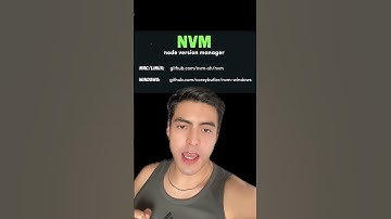 Si trabajas con node es indispensable que uses node version manager