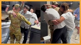 MOST EMOTIONAL SOLDIERS COMING HOME COMPILATION!