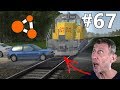 BeamNG.drive (#67) - ZDERZENIA POCIĄGÓW Z SAMOCHODAMI NA PRZEJAZDACH KOLEJOWYCH 🚆