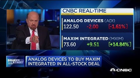 Jim Cramer on Analog Devices