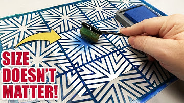 GET THE MOST from your stencils WITH THIS TRICK