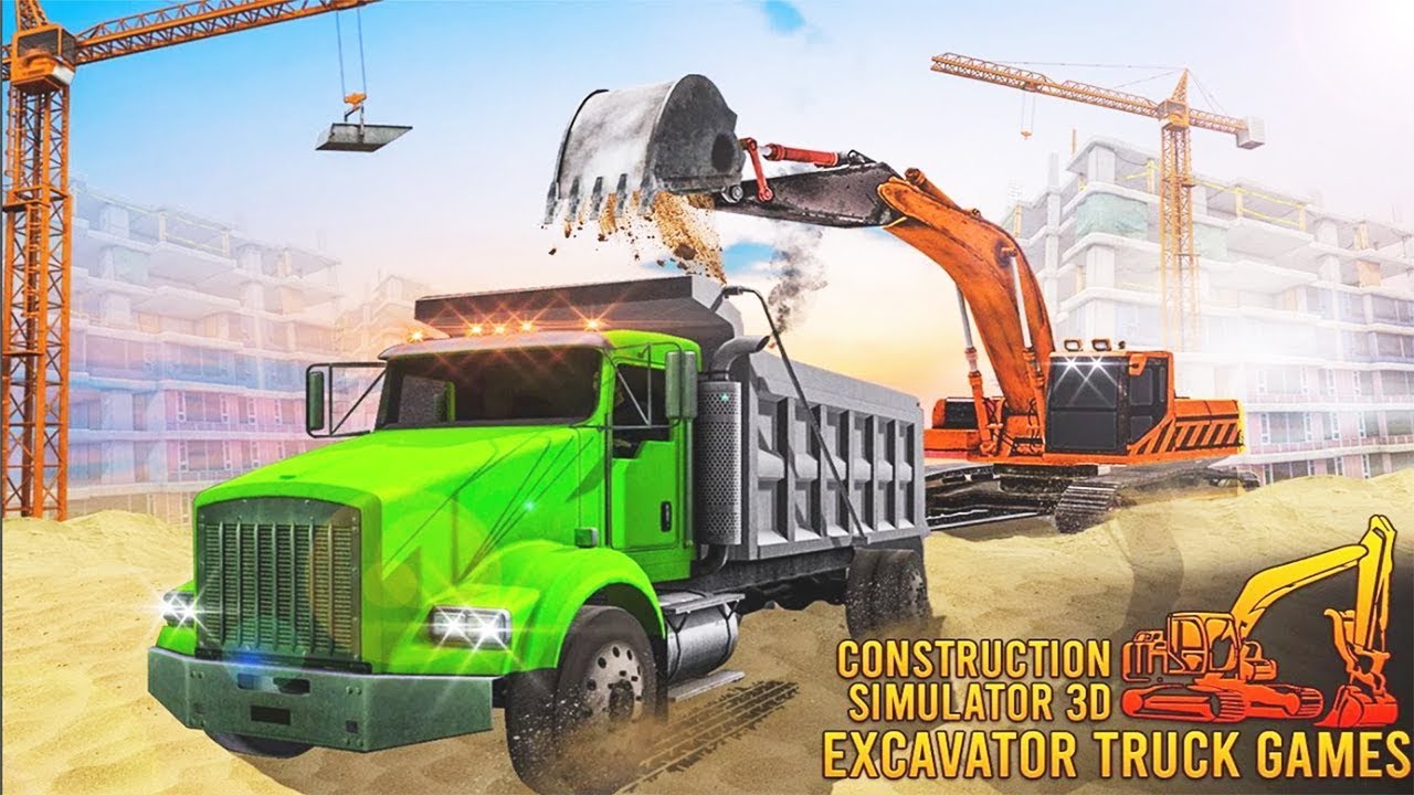 Construction Simulator 3D - Excavator Truck Games#3 - Android GamePlay 2020
