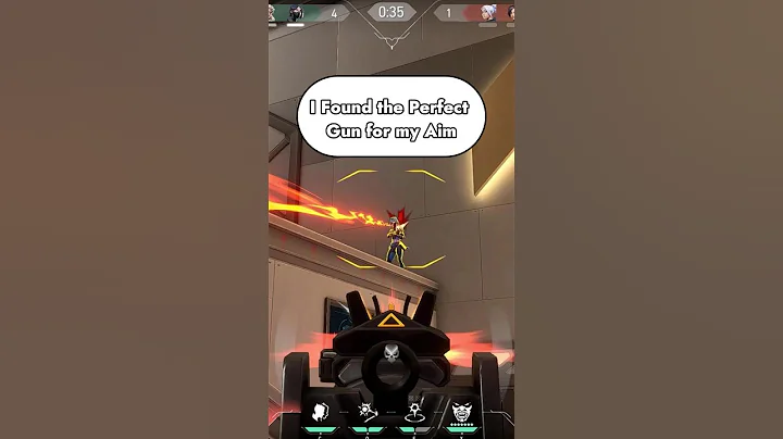 I Found the Perfect Gun for My Aim. #valorant #valorantshorts #shorts