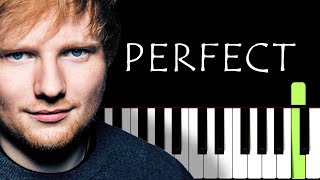Perfect - Ed Sheeran | EASY Piano Tutorial
