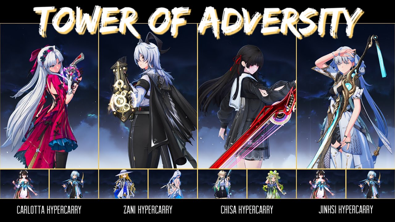 [ToA v3.0] ft. S0 Lynae / S2 Chisa / S1 Jinhsi / S0 Zani / S0 Carlotta