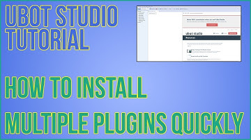 Ubot Studio: How To Install Multiple Plugins Quickly