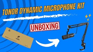 TONOR TD510+ Dynamic Microphone Kit - Unboxing