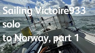 Solo sailing with MONK to Norway Part 1