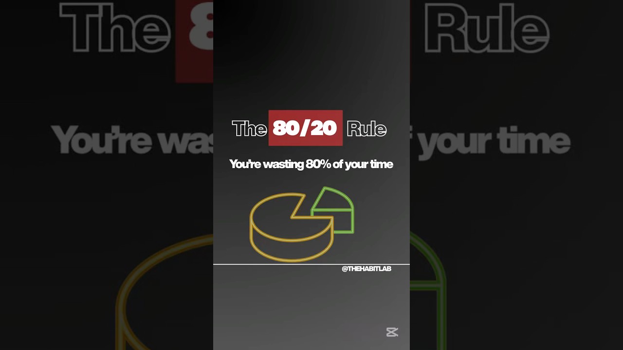 The 80/20 Rule Explained in 20 Seconds 
