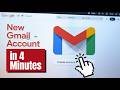 How To Create Gmail Account in Minutes!