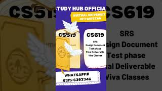 CS619 PROJECT, CS519 PROJECT, VIRTUAL UNIVERSITY OF PAKISTAN, #cs619 #CS519, #assignment Pakistan