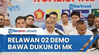 Reaksi Gibran saat Relawan Prabowo Bawa Dukun & Paranormal untuk Demo di Depan MK Hari Ini