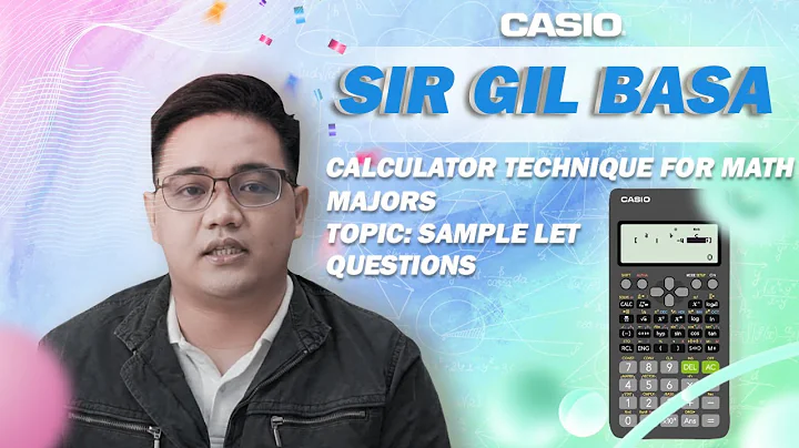 CALCULATOR TECHNIQUE 101 FOR MATH MAJORS 01