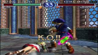 Soulcalibur II - Extra Arcade with Link (Gamecube)
