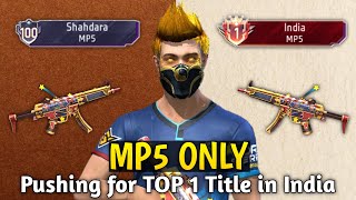 MP5 Is Undefeatable If You Do Jump+Fire 🔥 | Weapon Glory Push Ep-15