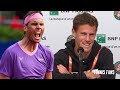 Diego Schwartzman "I can play against Djokovic next time, but not Nadal" - RG 2021 (HD)