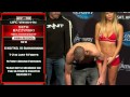 UFC on FOX 11: Official Weigh-In