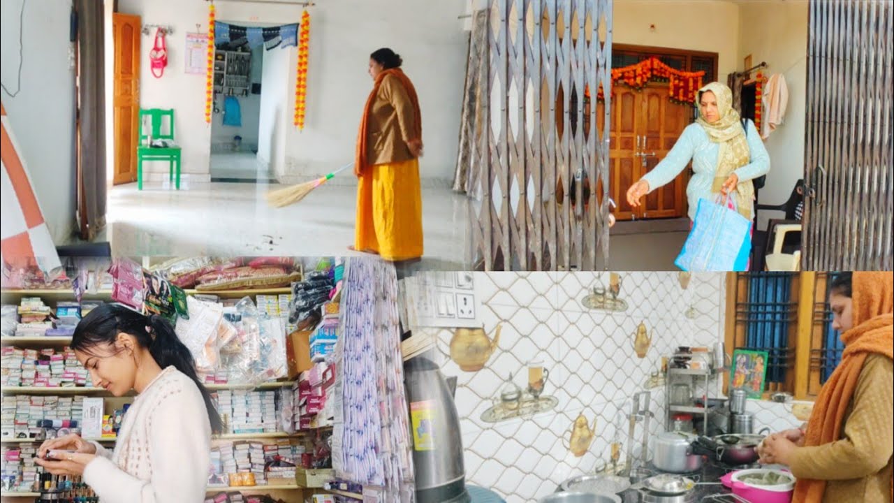 🌹हालत चाहे जैसे हो हम गृहणियो के काम रुकते🙆🏻‍♀️ नही है ‌💁🏻‍♀️आज की ढेर सारी Shopping 