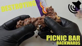 Oddly Satisfying Destruction: Picnic Bar [In Reverse] #734 ASMR (Relaxing) screenshot 3