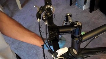 How to cut down a bike steerer tube and install starnut