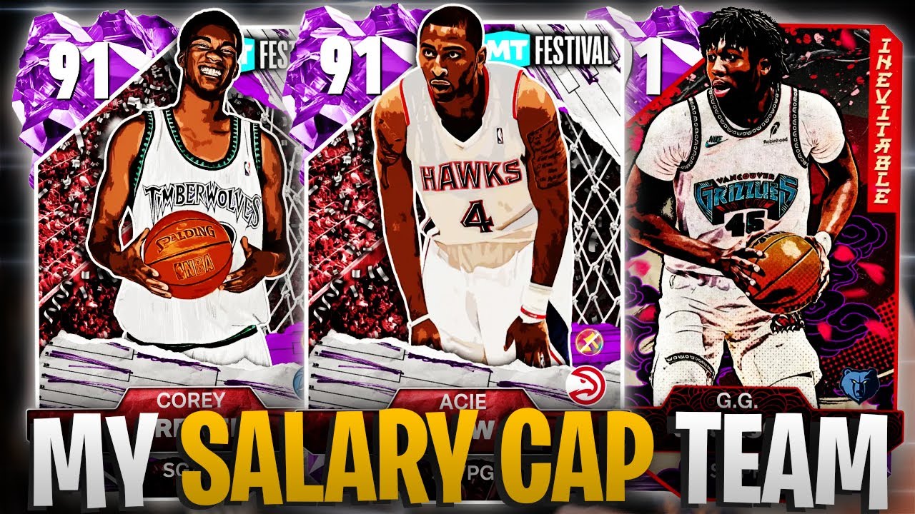 THE BEST TEAM FOR SALARY CAP FOR A FREE DARK MATTER IN SEASON 5 IN NBA ...