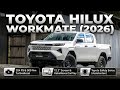 2026 Toyota HiLux WorkMate Einstiegsmodell Mit 204 PS