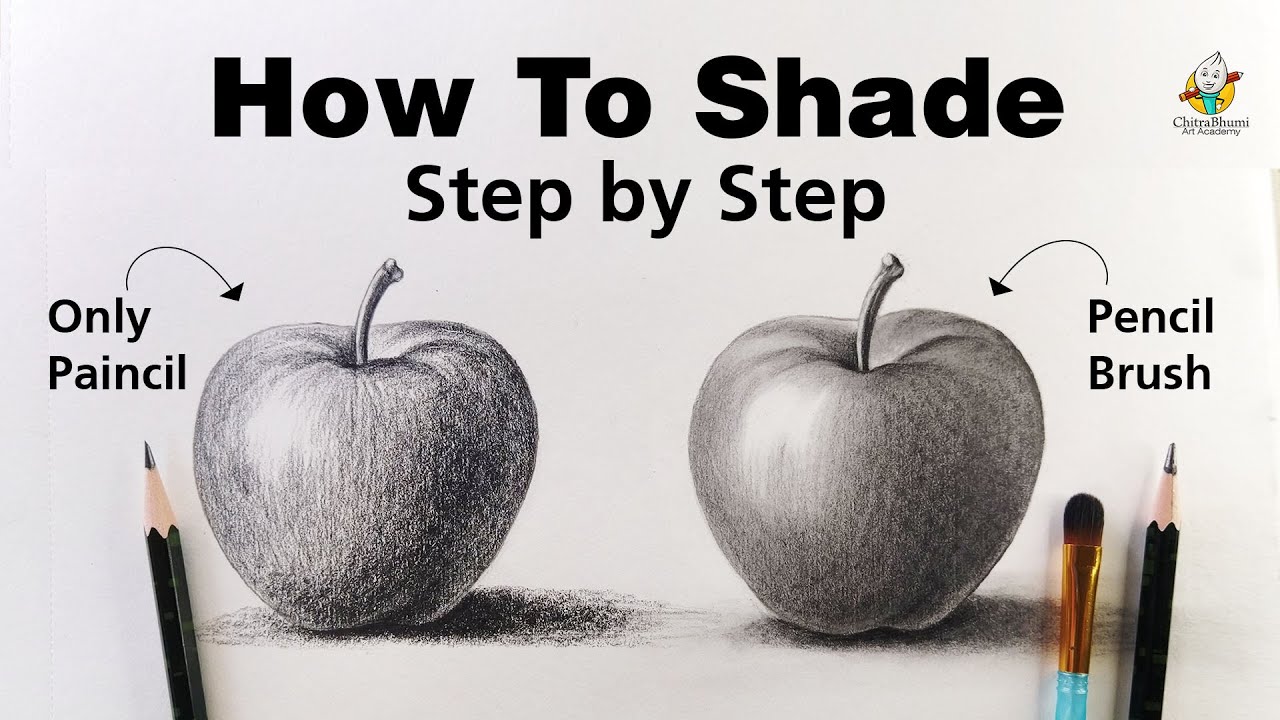 How to Draw an Apple with Shading
