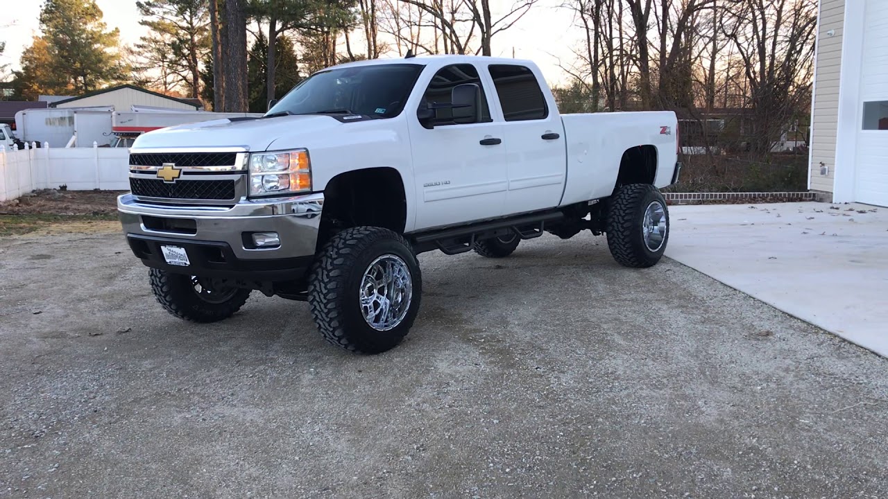 Lifted 2013 Chevrolet Silverado 2500HD - YouTube