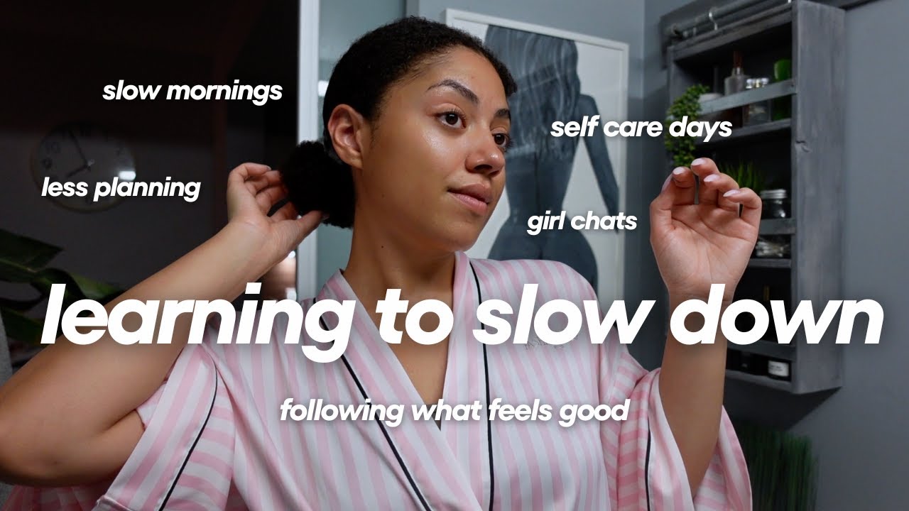 learning to slow life down, unapologetically.