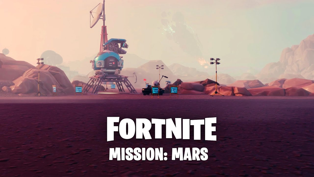 Fortnite Creative Mission Mars Trailer Youtube