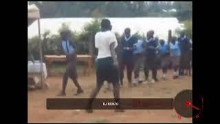 Students dancing to Ethic's Pandana tune with DJ Kidash on the mix.